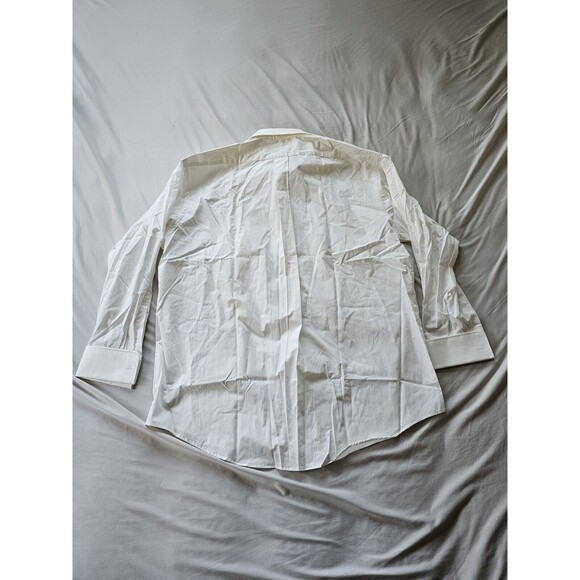 STAFFORD EXECUTIVE Button Down Shirt Men's long sleeve collared 17(1/2) 34Slv - Picture 9 of 11